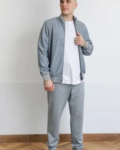 Чоловічий спортивний костюм Capobianco із льону та бавовни