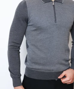 Alternative view of Чоловіче поло з довгим рукавом Buonamassa 