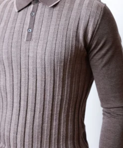 Alternative view of Чоловіче поло з довгим рукавом Panicale  