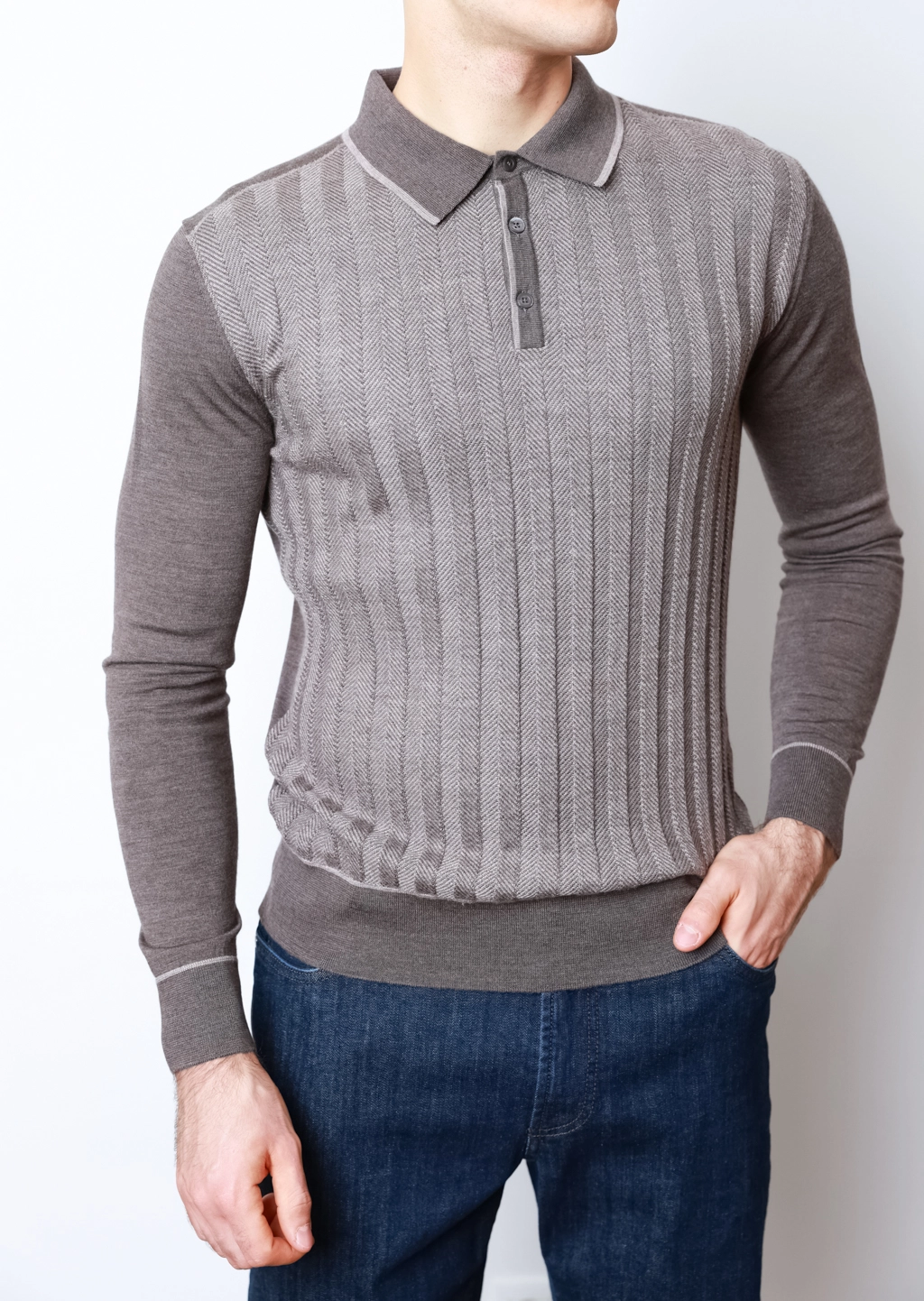 Чоловіче поло з довгим рукавом Panicale
- Зображення 4