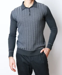 Чоловіче поло з довгим рукавом Panicale