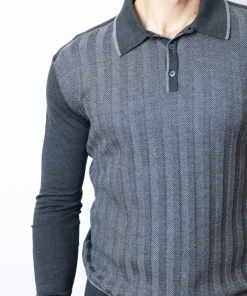 Alternative view of Чоловіче поло з довгим рукавом Panicale 