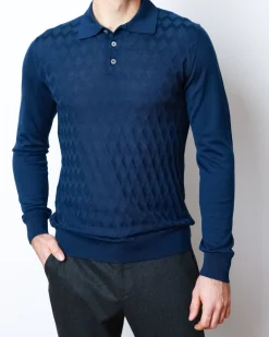 Чоловіче поло з довгим рукавом Panicale