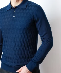 Alternative view of Чоловіче поло з довгим рукавом Panicale