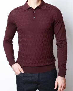 Чоловіче поло з довгим рукавом Panicale