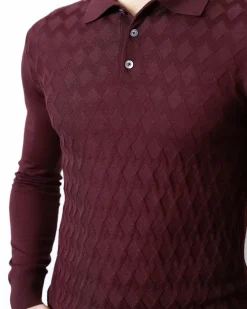 Alternative view of Чоловіче поло з довгим рукавом Panicale