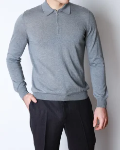 Чоловіче поло з довгим рукавом Buonamassa