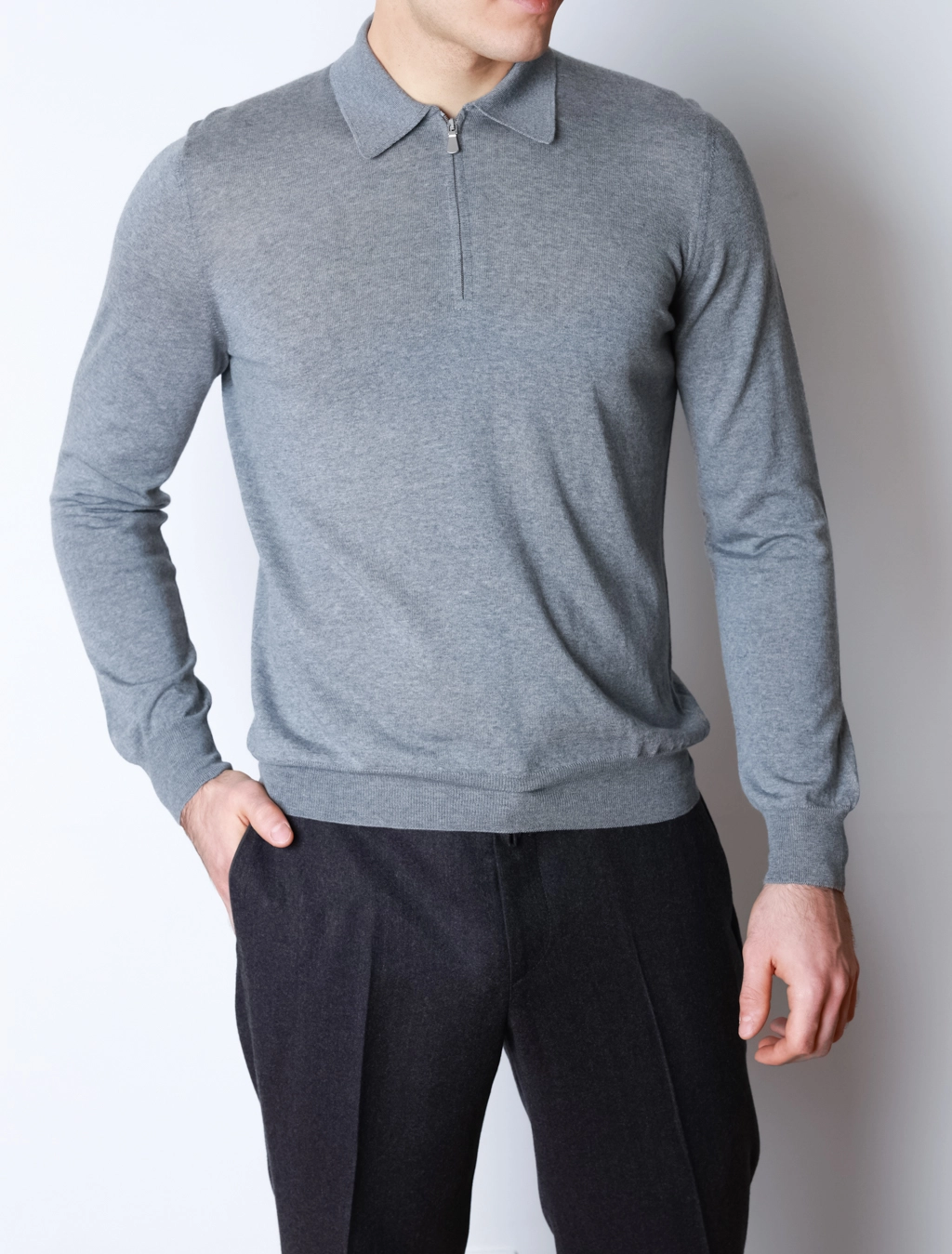 Чоловіче поло з довгим рукавом Buonamassa