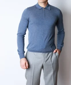 Alternative view of Чоловіче поло з довгим рукавом Buonamassa