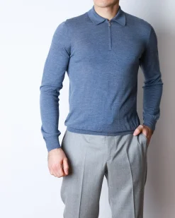 Alternative view of Чоловіче поло з довгим рукавом Buonamassa