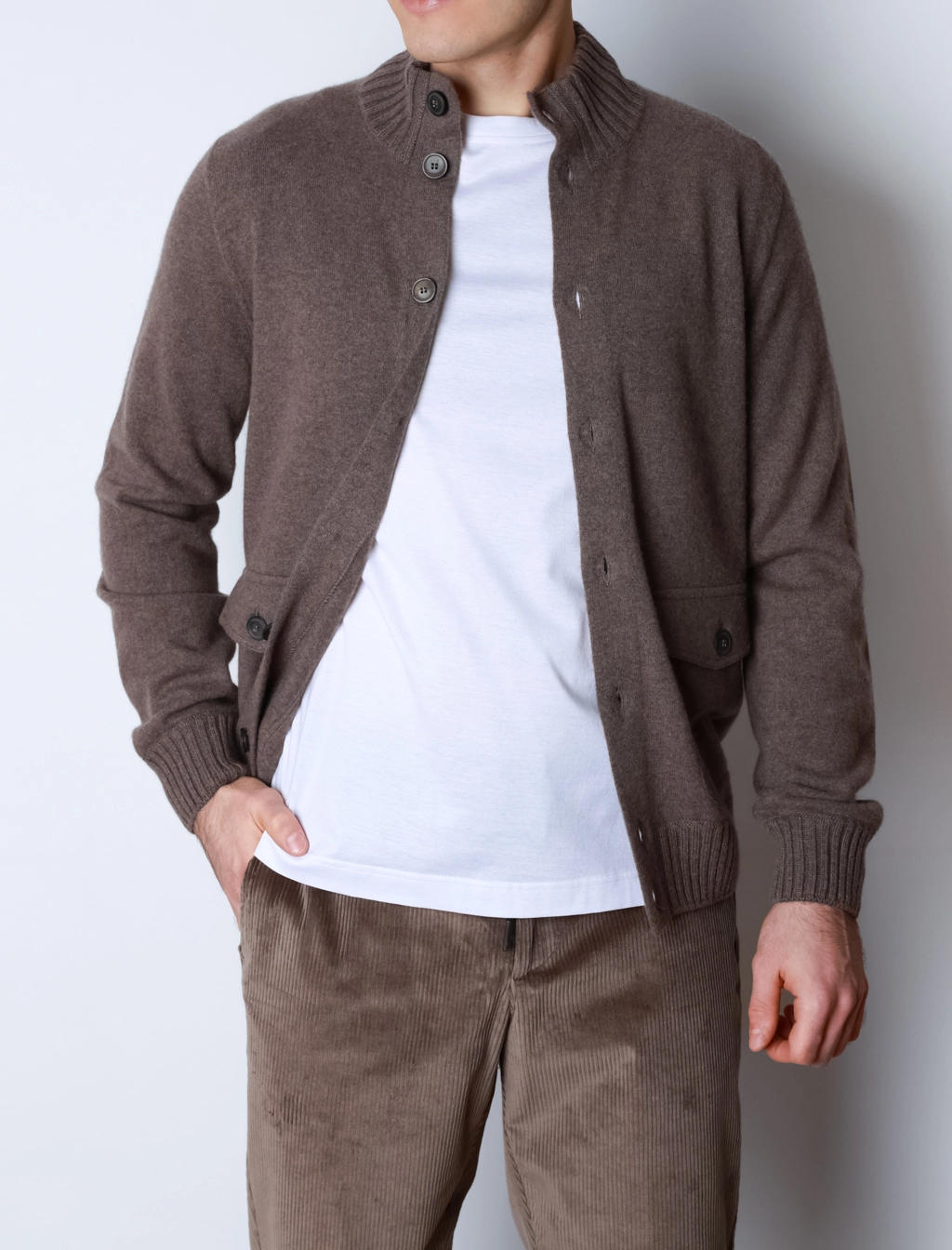 Чоловічий кардиган Buonamassa