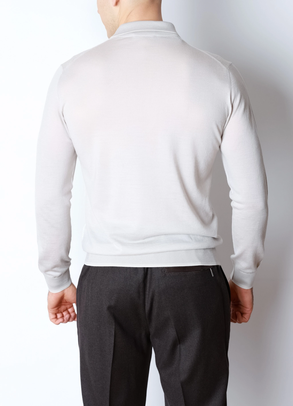 Чоловіче поло з довгим рукавом Rosso di Cerami
- Зображення 3