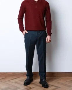 Alternative view of Чоловіче поло з довгим рукавом Rosso di Cerami