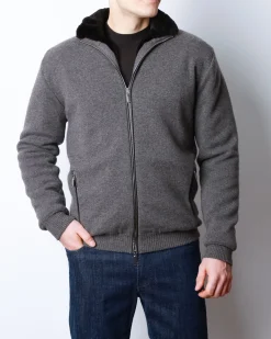 Чоловіча куртка з кашеміру Rosso di Cerami