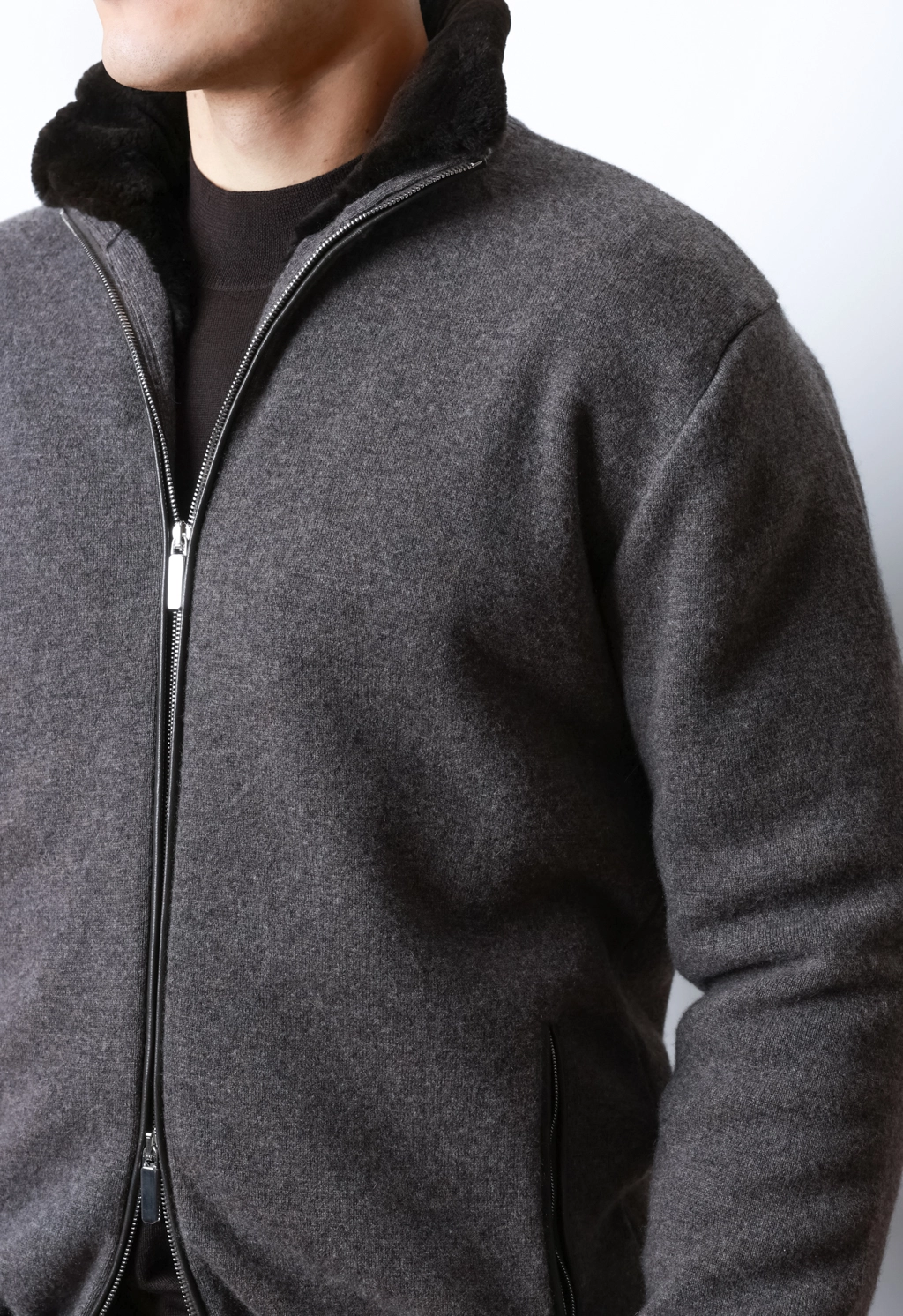 Чоловіча куртка з кашеміру Rosso di Cerami - Зображення 5