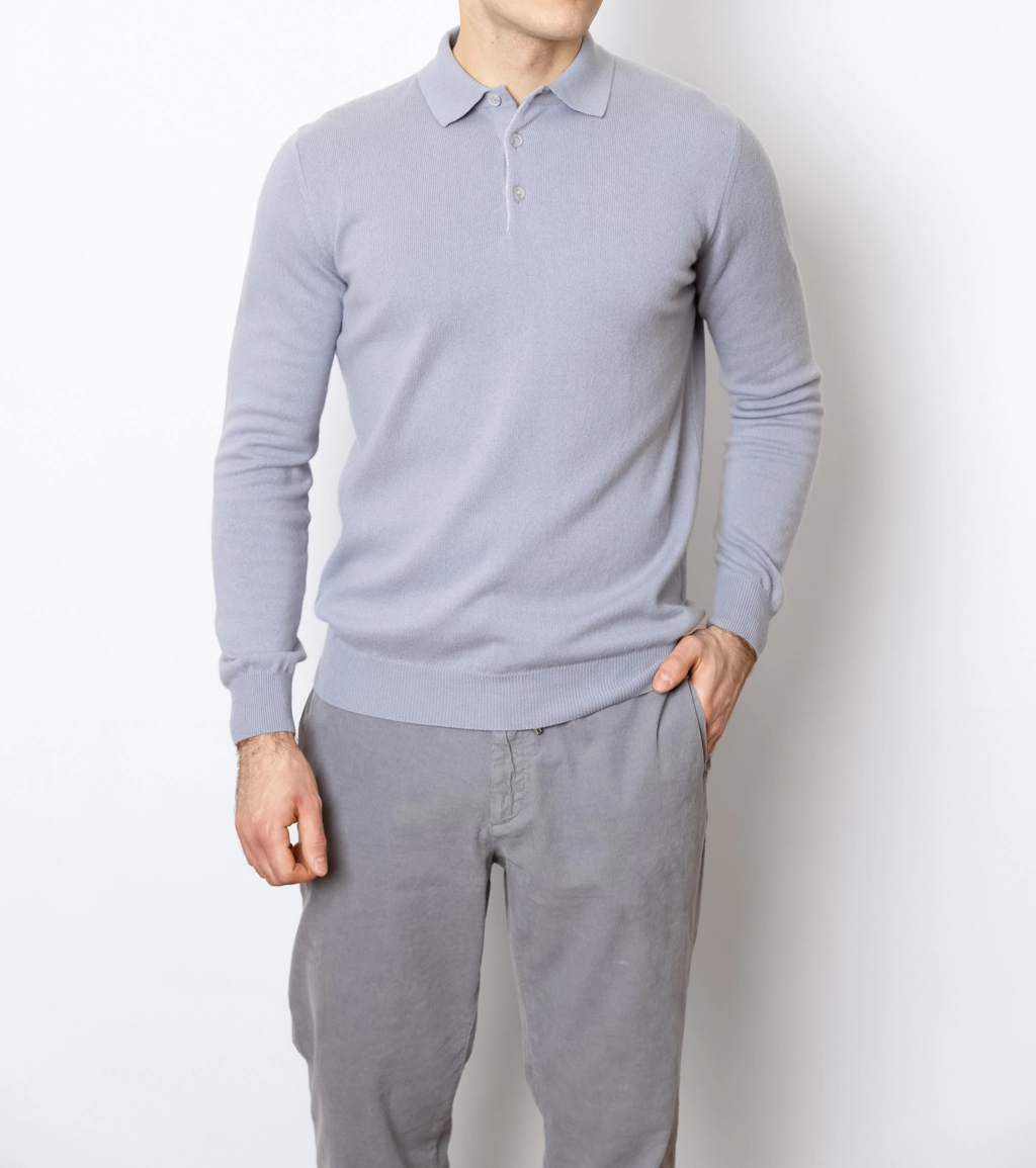 Чоловіче поло з довгим рукавом Panicale