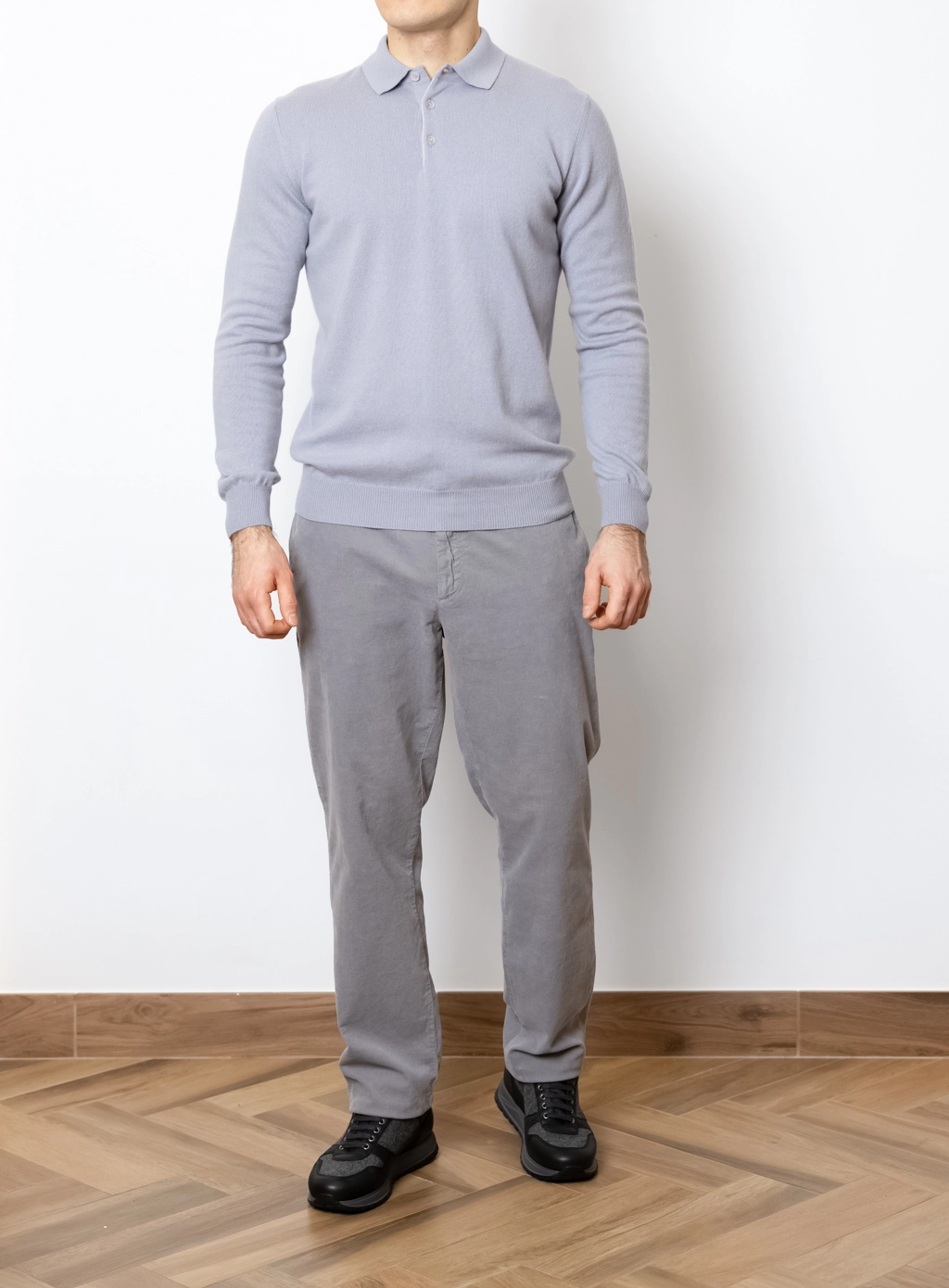 Чоловіче поло з довгим рукавом Panicale - Зображення 2